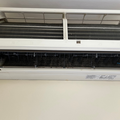 Mould build up in AC unit