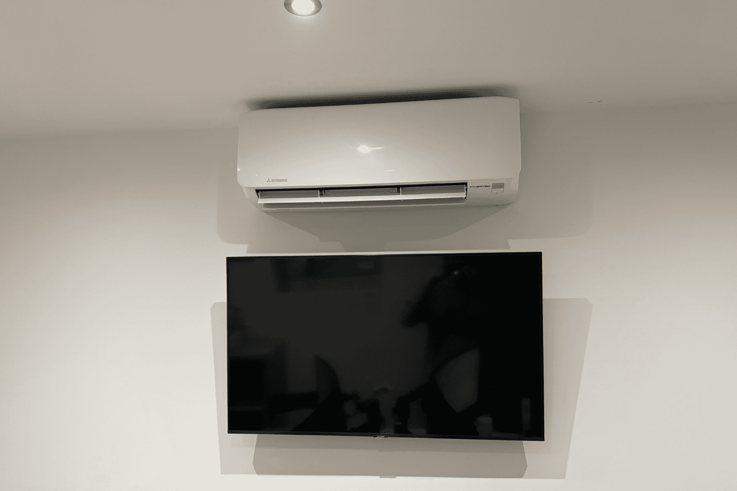 Individual split system in office room, Cobham